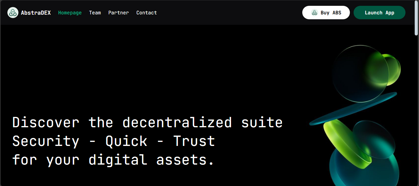 AbstraDEX decentralized multi-chain exchange