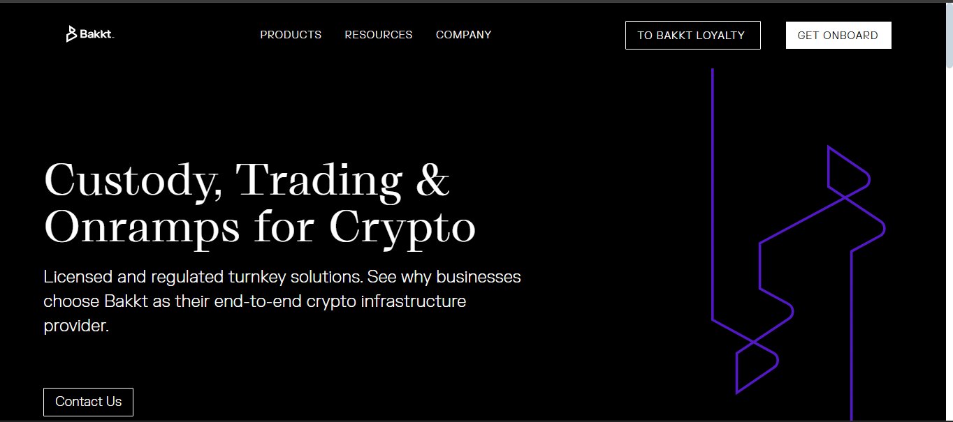 Bakkt crypto exchange platform