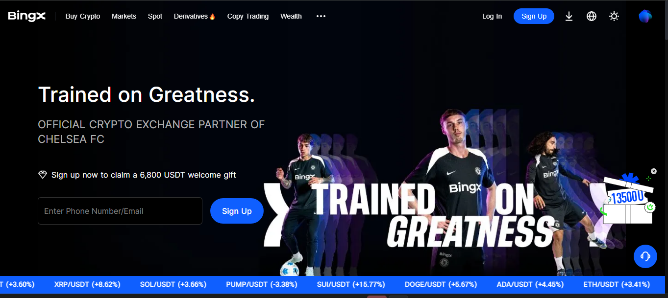 BingX Singapore crypto platform