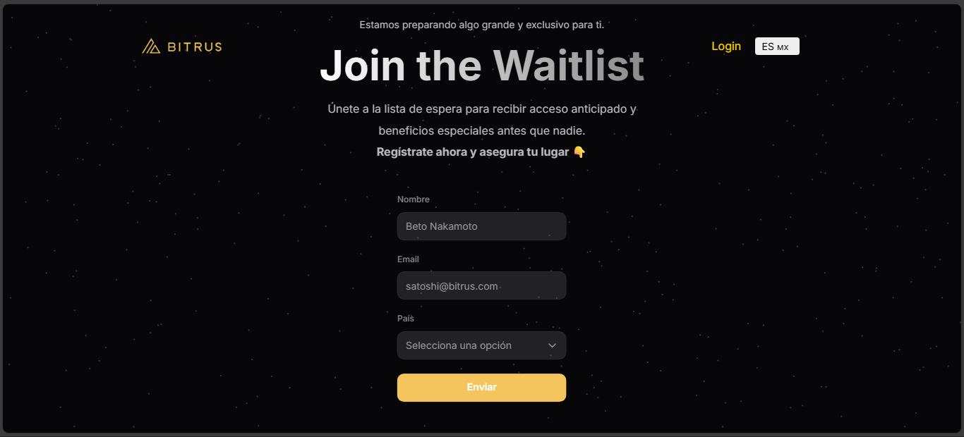 Bitrus inactive crypto exchange