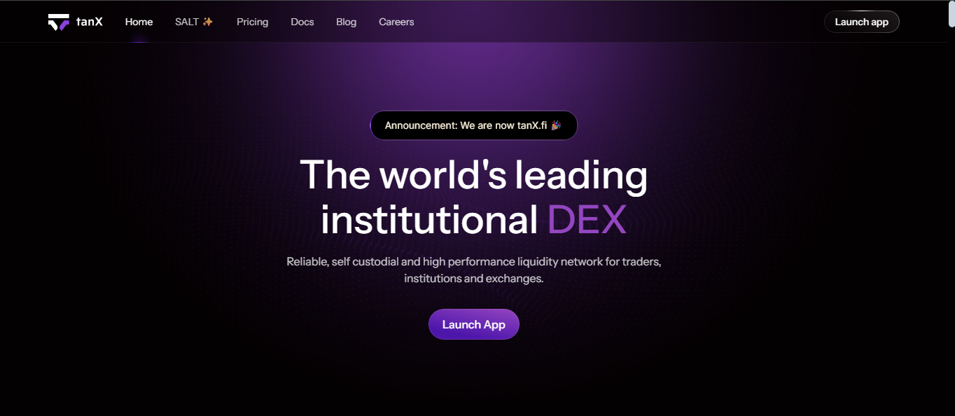 Brine Fi crypto exchange platform
