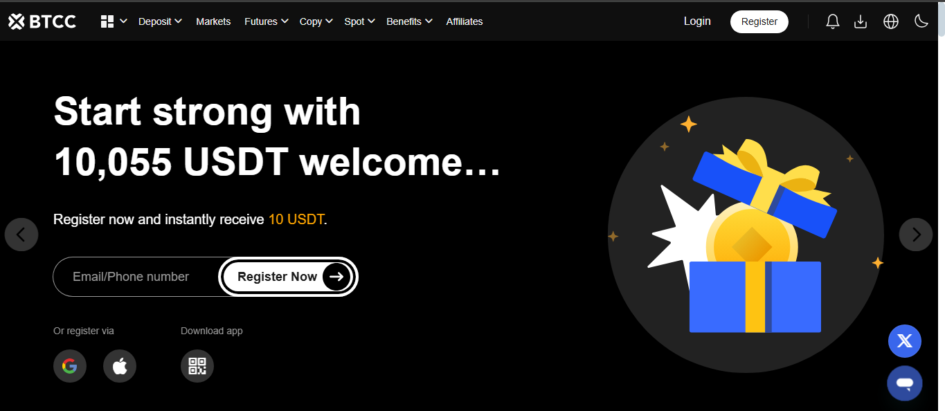 BTCC crypto exchange overview
