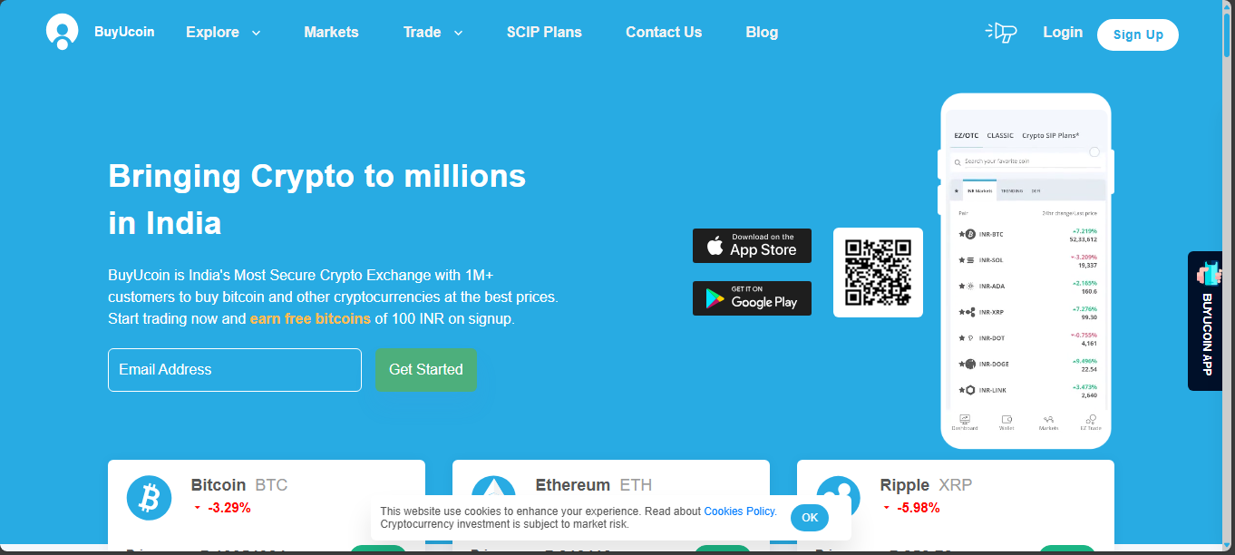 BuyUcoin India-focused crypto exchange