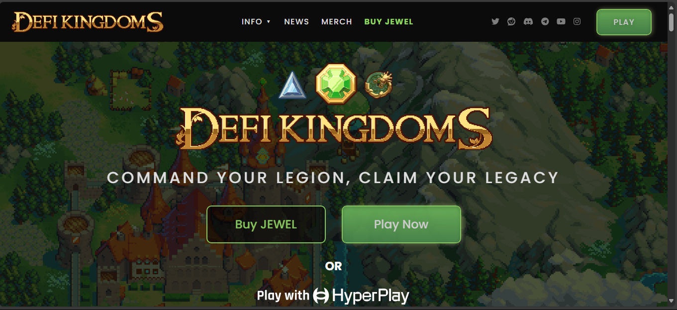 DeFi Kingdoms gamified DeFi platform