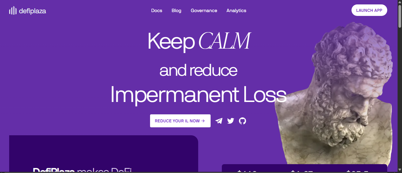 DefiPlaza crypto exchange platform