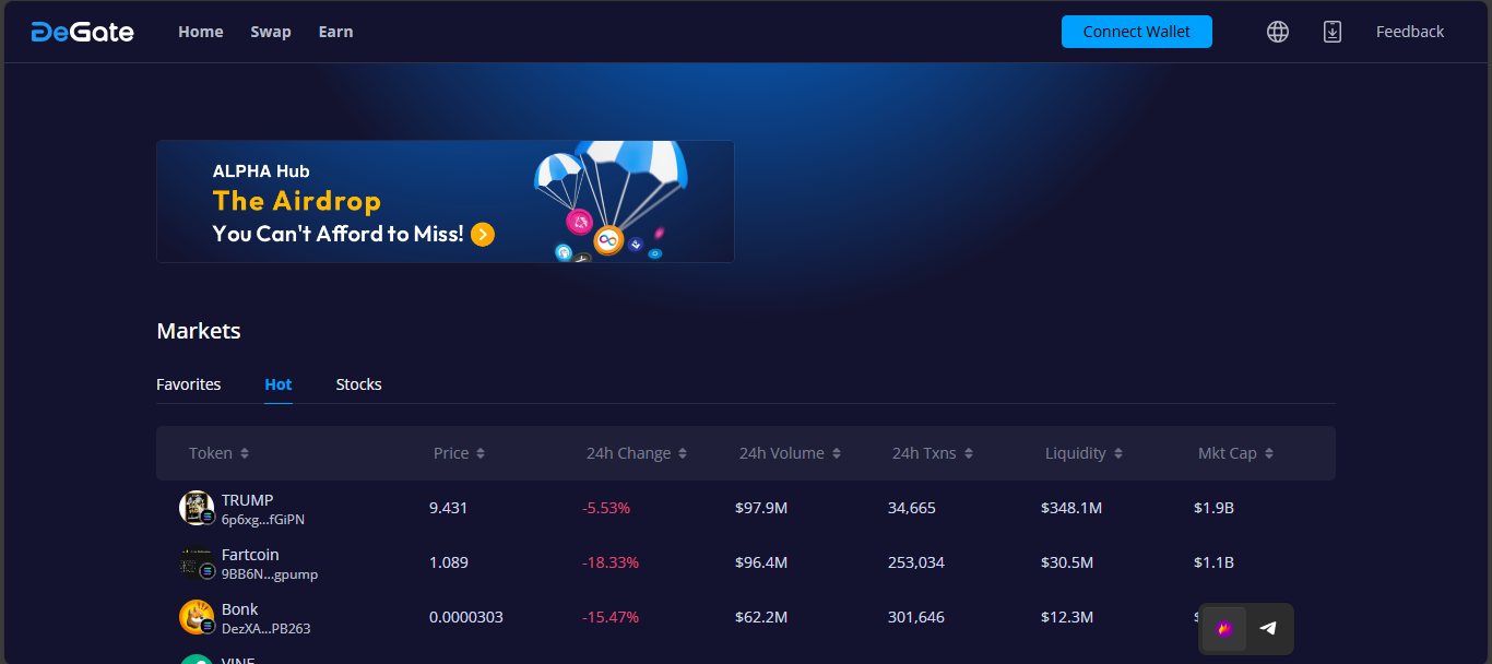 DeGate Layer-2 decentralized exchange