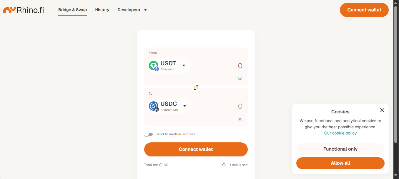 DeversiFi Rhino.fi crypto exchange platform