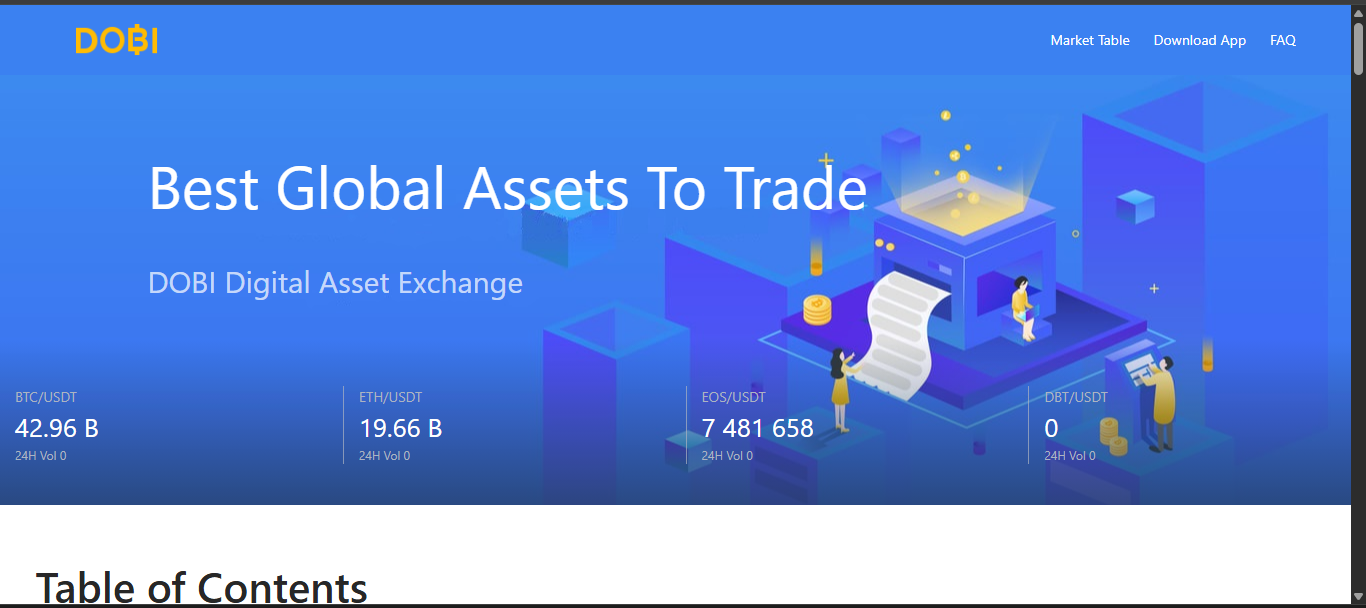 DOBI Exchange crypto exchange platform