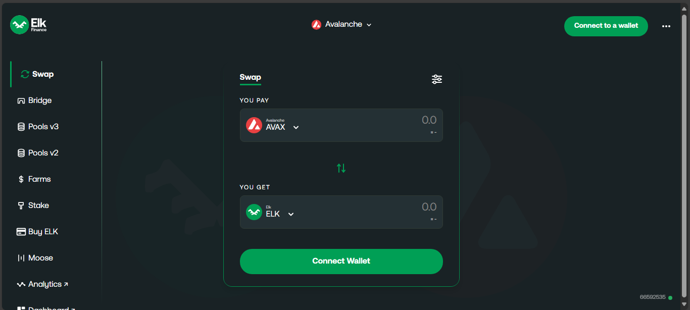 Elk Finance AMM and cross-chain liquidity protocol on Polygon