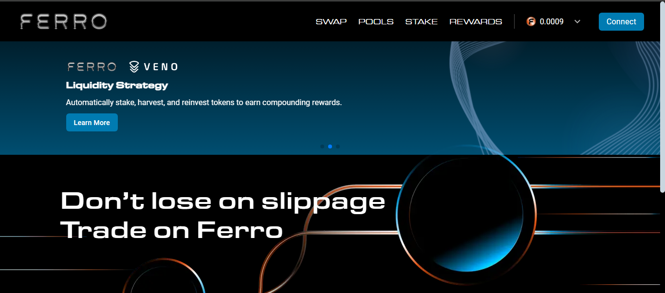 Ferro Protocol StableSwap on Cronos