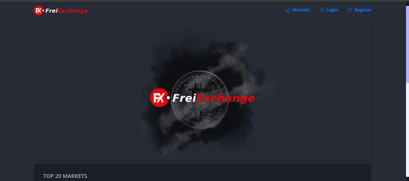 FreiExchange crypto altcoin exchange