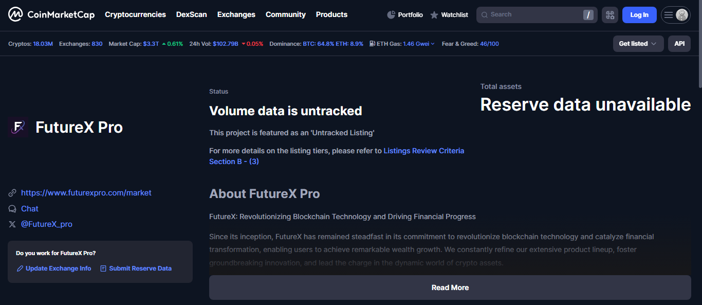 FutureX decentralized trading