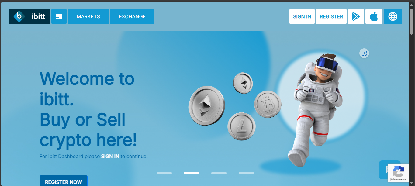 IBitt US-registered crypto exchange