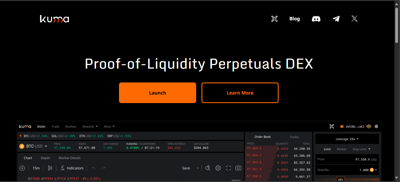 IDEX hybrid liquidity exchange