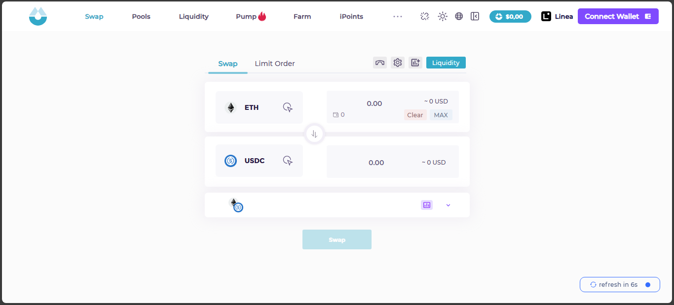 iZiSwap Mode crypto exchange platform