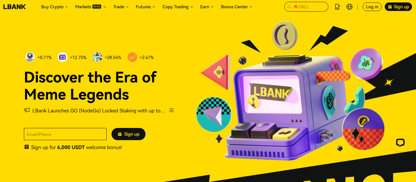 LBank crypto exchange