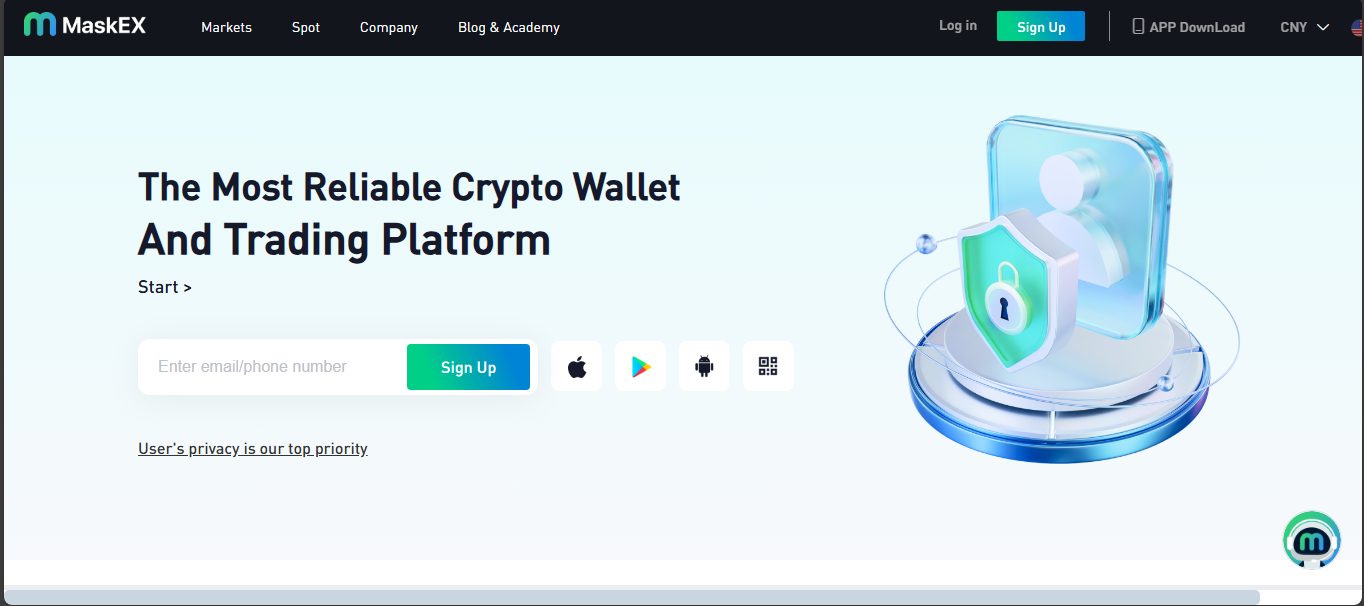 MaskEX crypto exchange