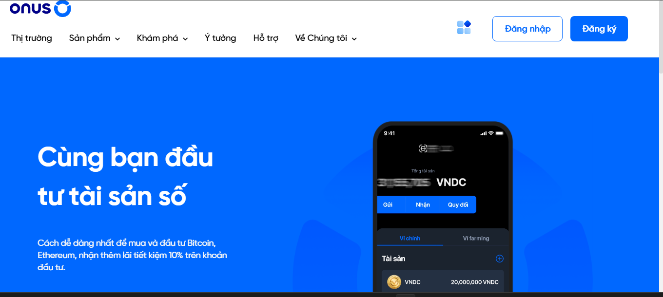 ONUS Pro crypto exchange platform