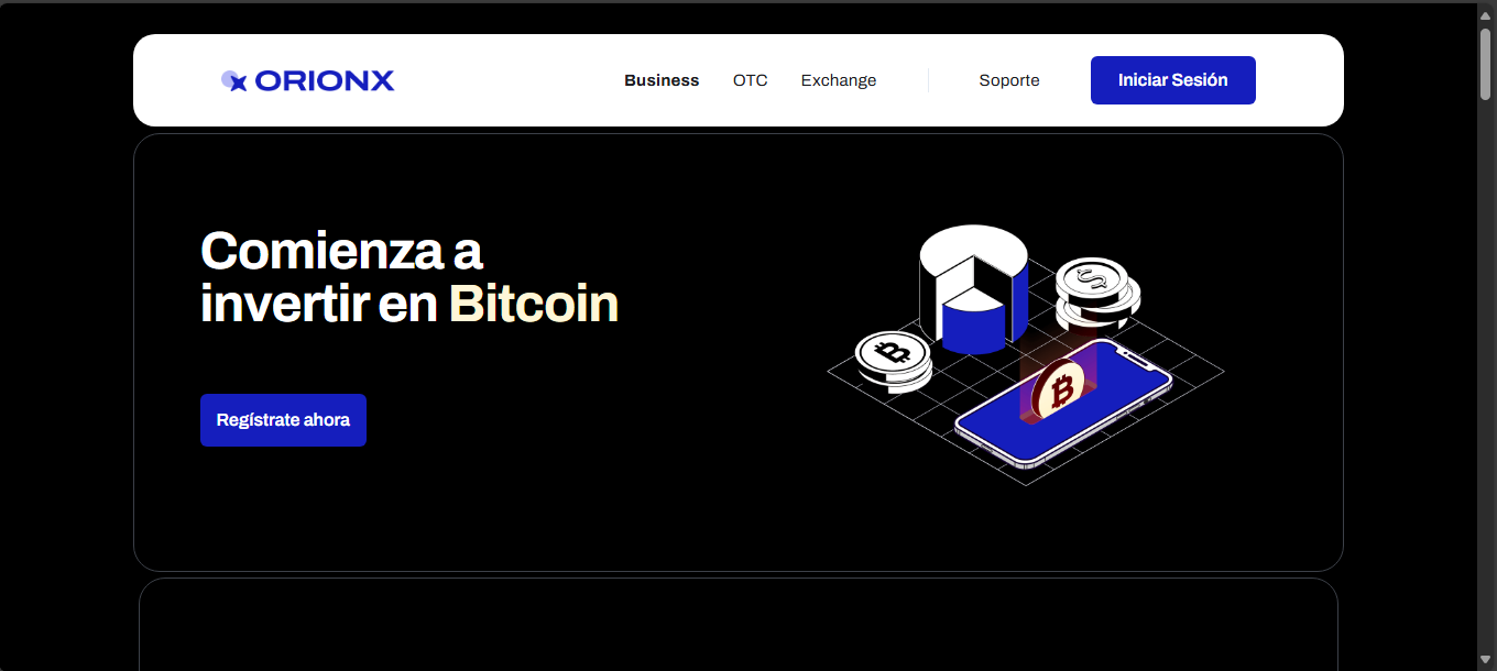 OrionX exchange platform focused on stablecoin payments and Latin American remittances