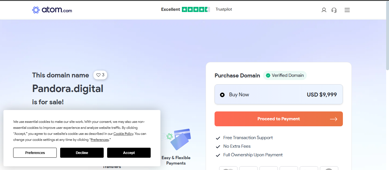 Pandora Swap crypto exchange