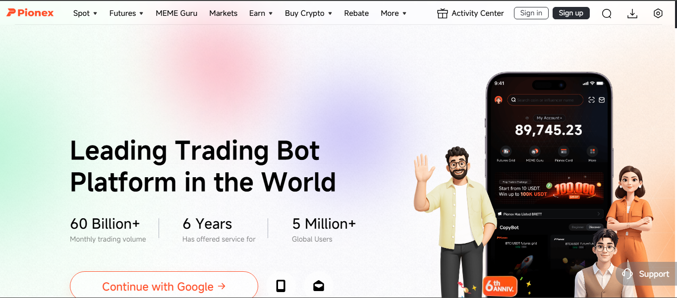 Pionex crypto bots exchange