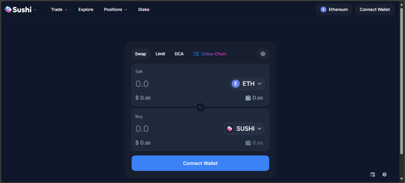 SushiSwap multichain DeFi platform