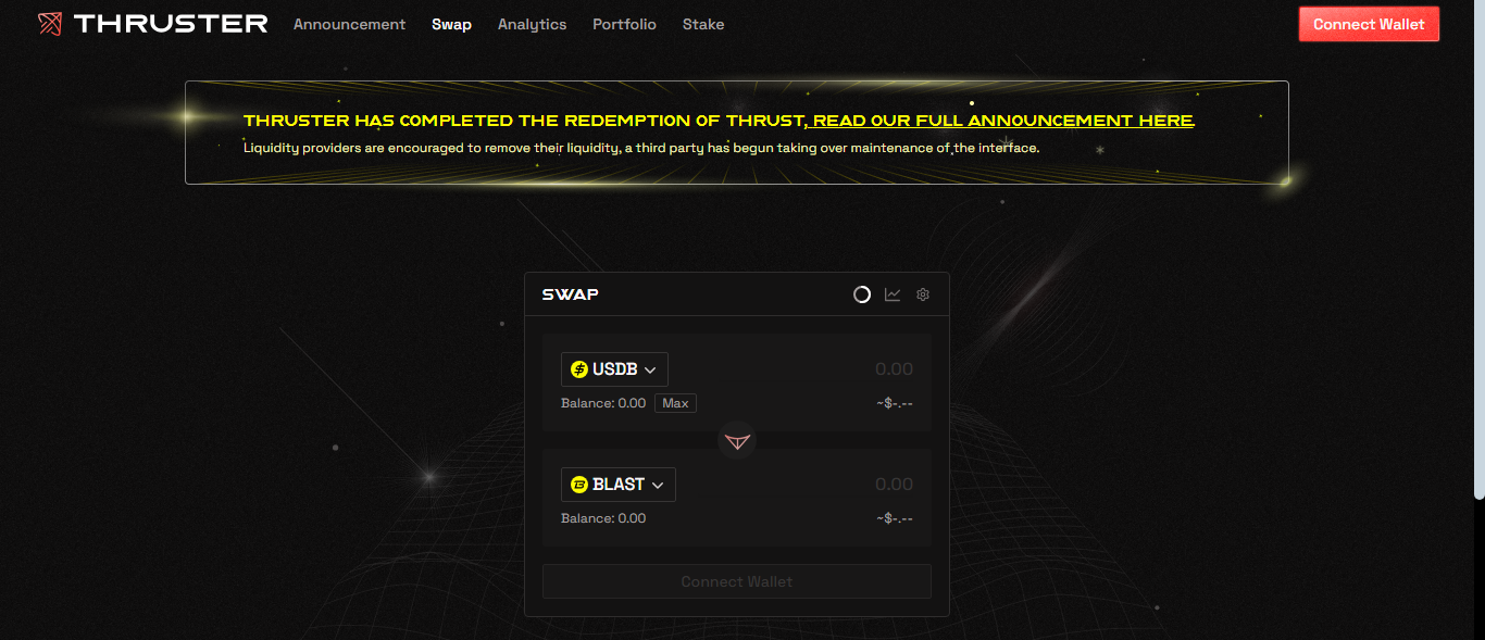 Thruster V3 Ethereum DEX