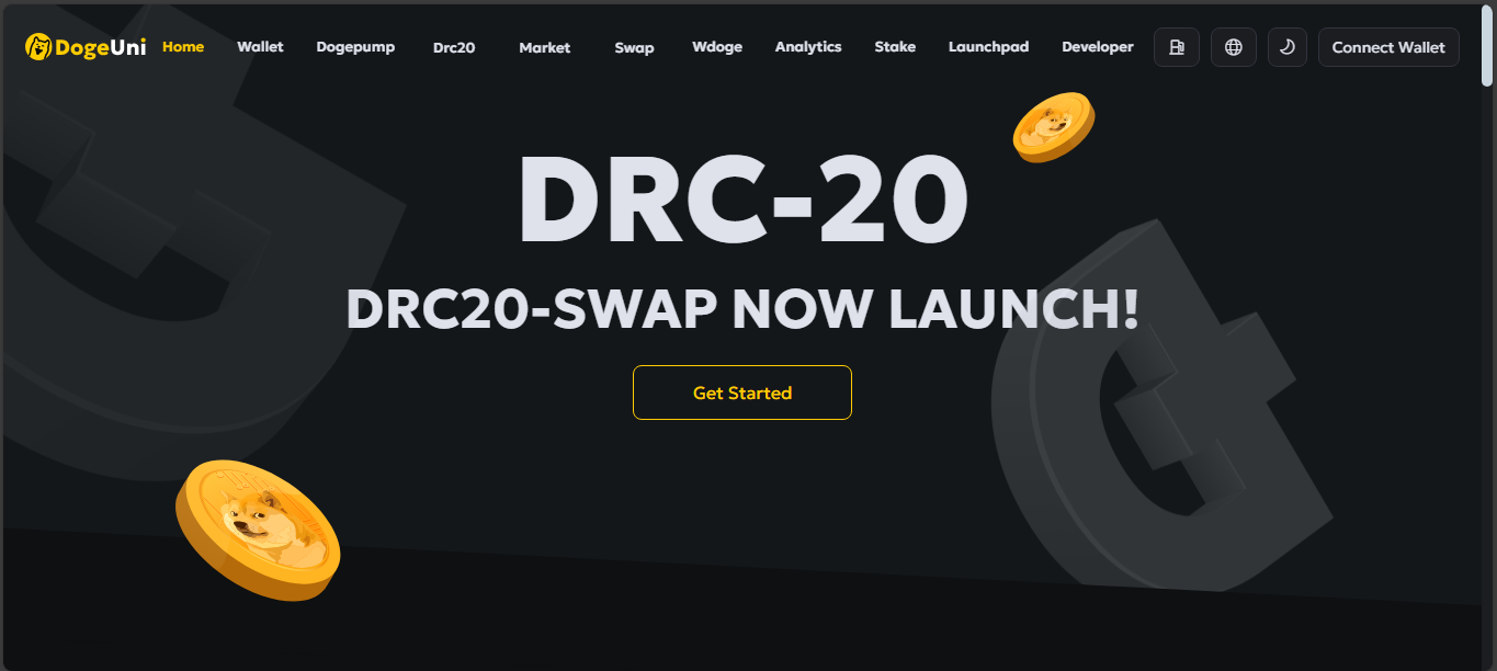 Unielon Dogecoin DRC-20 wallet exchange