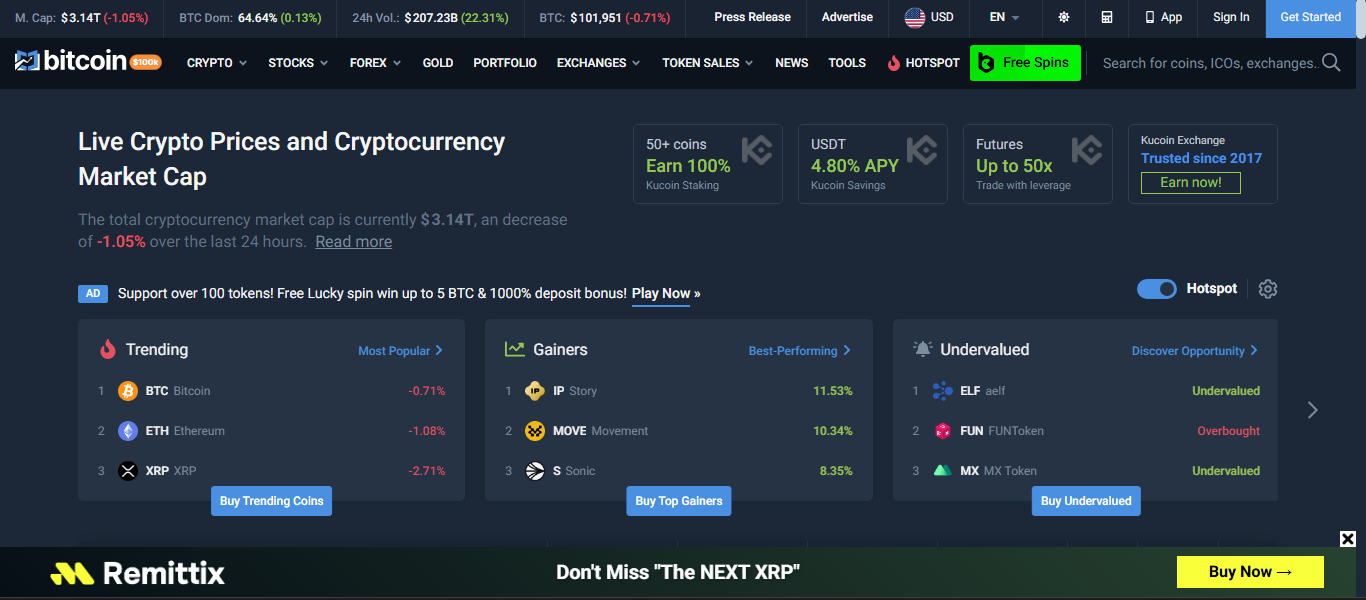CoinCodex interface and logo